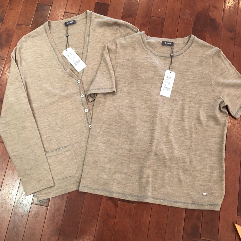 Sweater set never been worn! So gorgeous